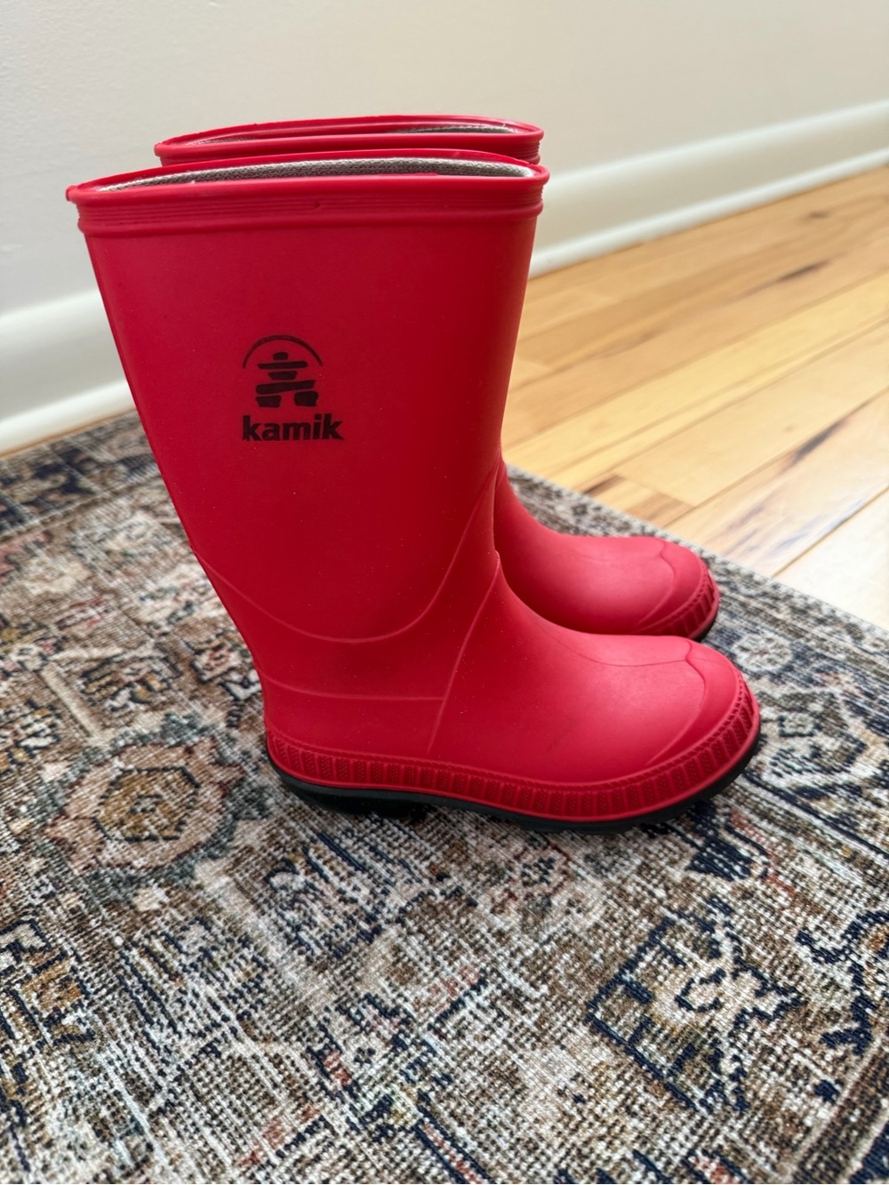 Kamik toddler Red Rain Boots